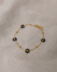 Bracelet PENSÉE - Noir