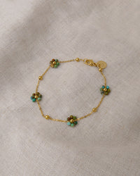 Bracelet PENSÉE - Vert
