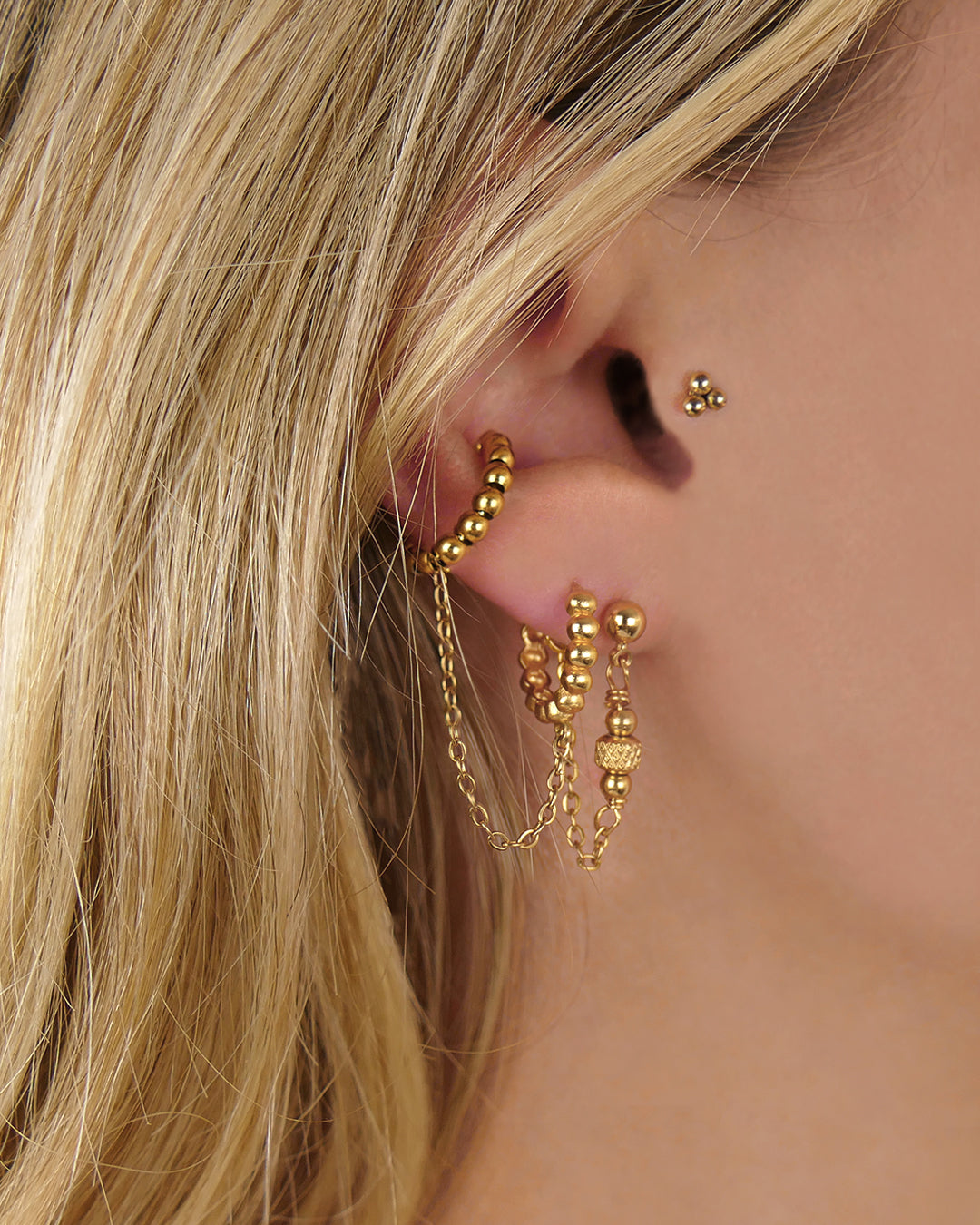 Earcuff + Boucle ROY