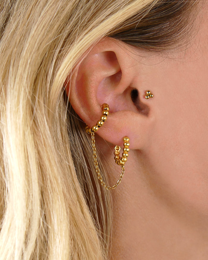 Earcuff + Boucle ROY