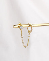 Earcuff + Clou SHINE - Doré