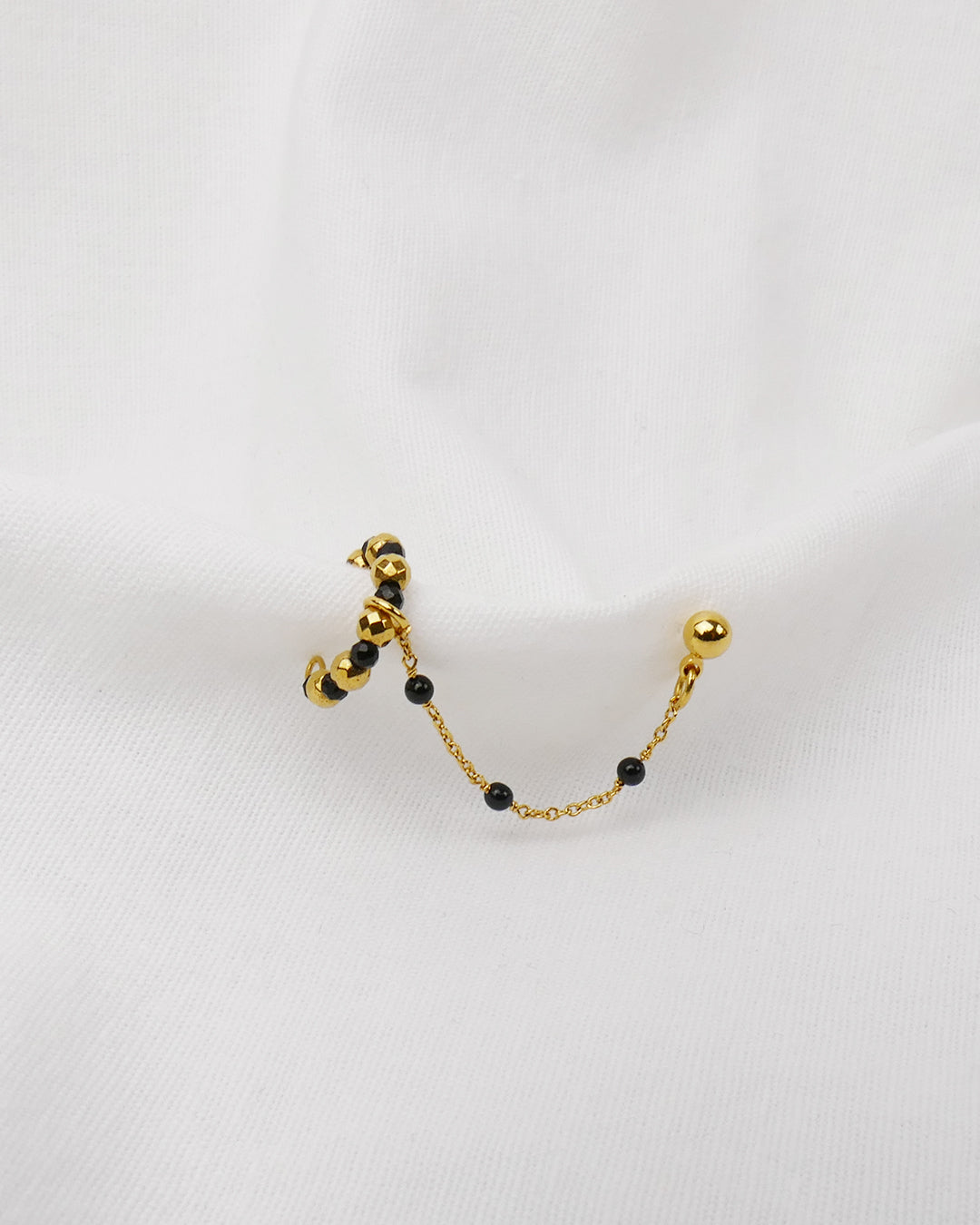 Earcuff + Clou SOLAL - Noir