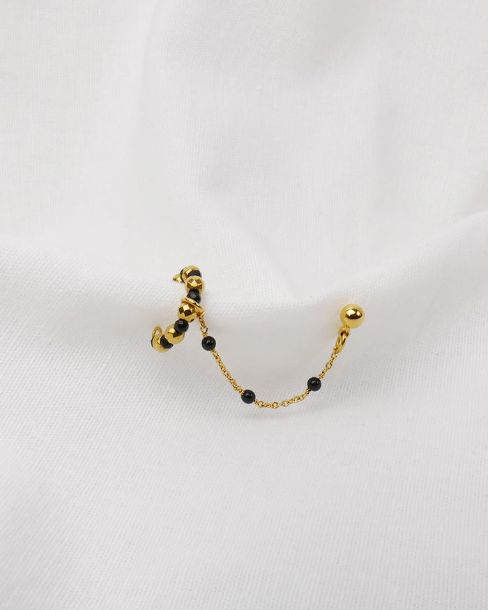 Earcuff + Clou SOLAL - Noir