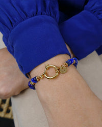Bracelet TIAMO - Bleu Doré