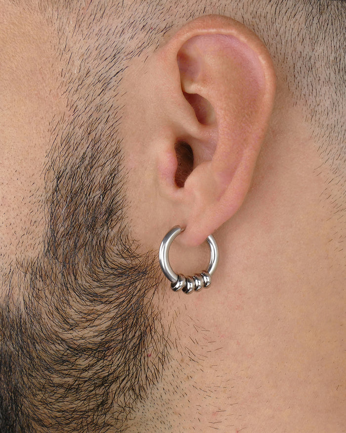 Boucle ADRIAN Homme - Argenté