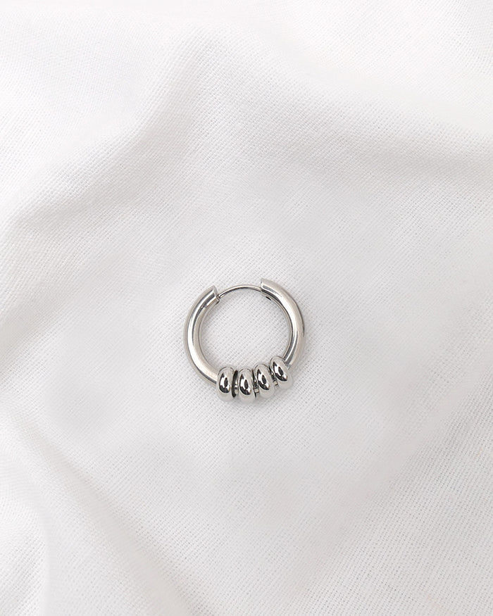 Boucle ADRIAN Homme - Argenté