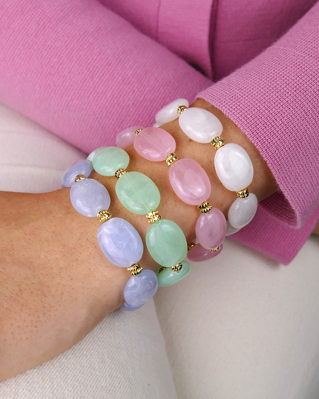 Bracelet ANDY - Bleu Ciel