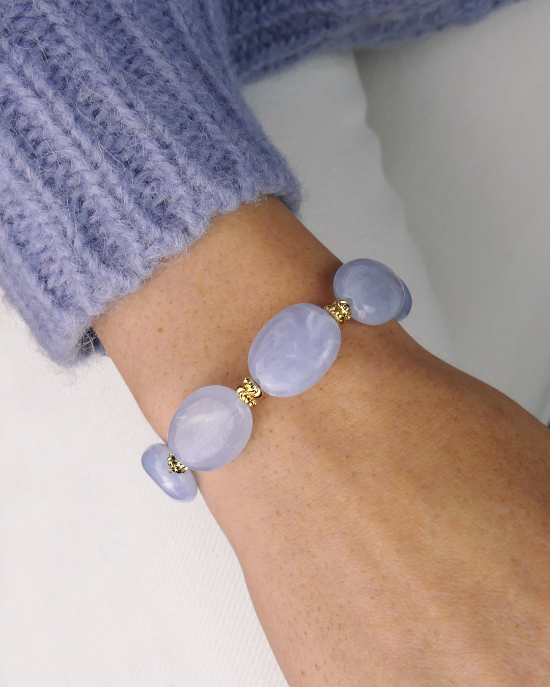 Bracelet ANDY - Bleu Ciel