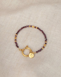 Bracelet AZUR - Prune
