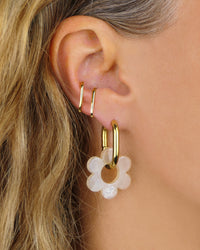 Boucles d'oreilles BINTOU - Beige