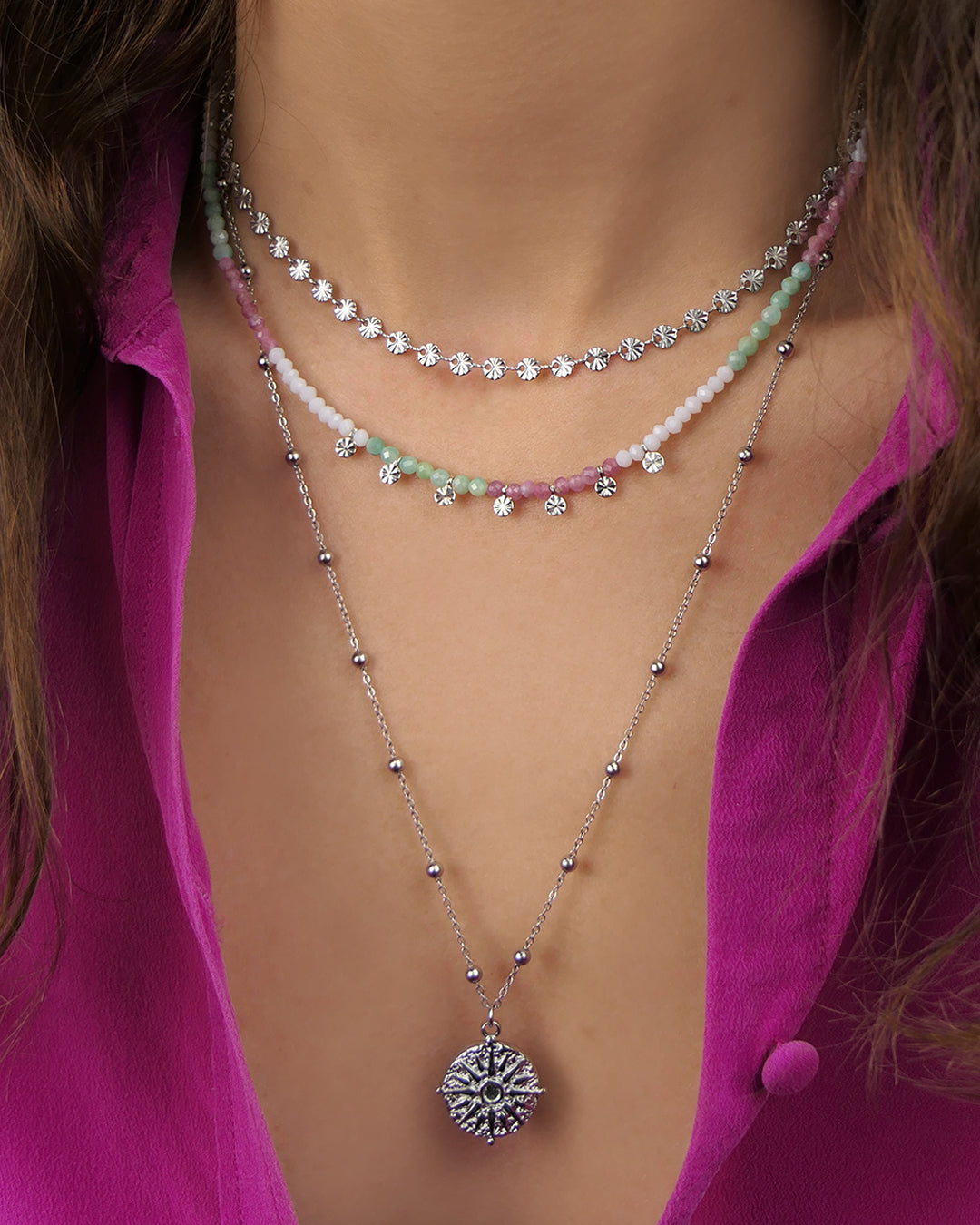 Collier CANDY - Argenté