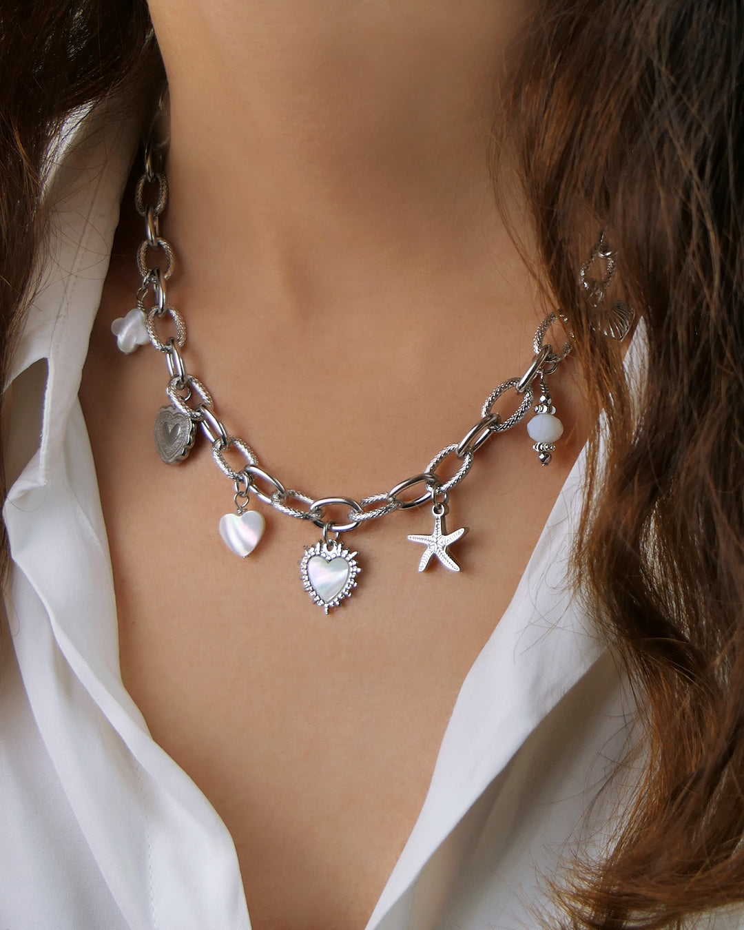 Collier Charms CANOPUS - Argenté