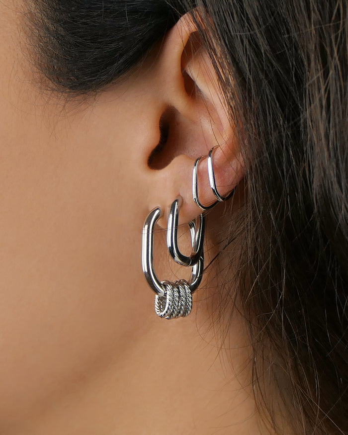 Earcuff CARL - Argenté