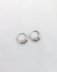 Boucles HOOP Anneaux - Argenté