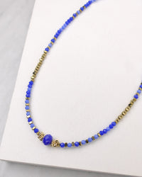 Collier INDIRA - Bleu