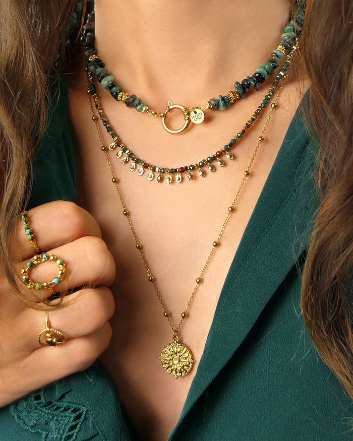 Collier JAVA - Vert
