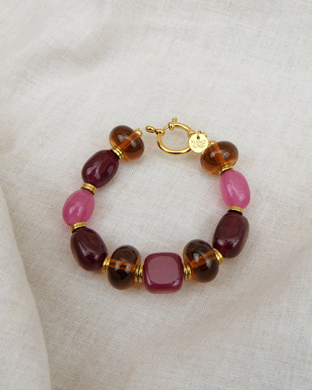 Bracelet KALINDA - Prune