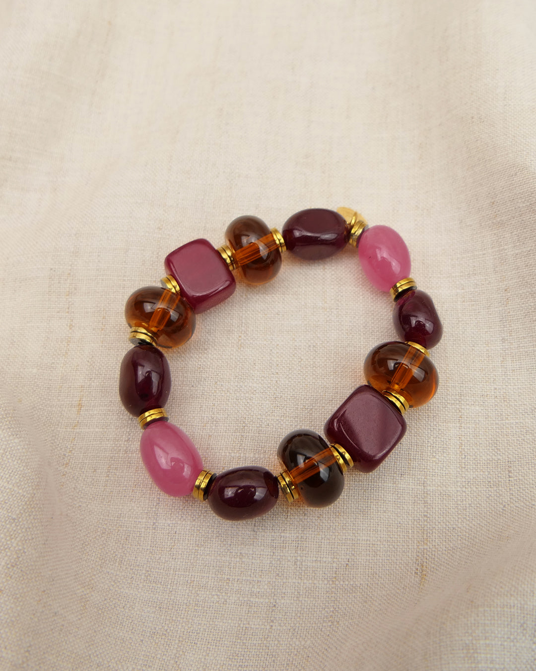 Bracelet KALINDA - Prune