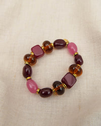 Bracelet KALINDA - Prune