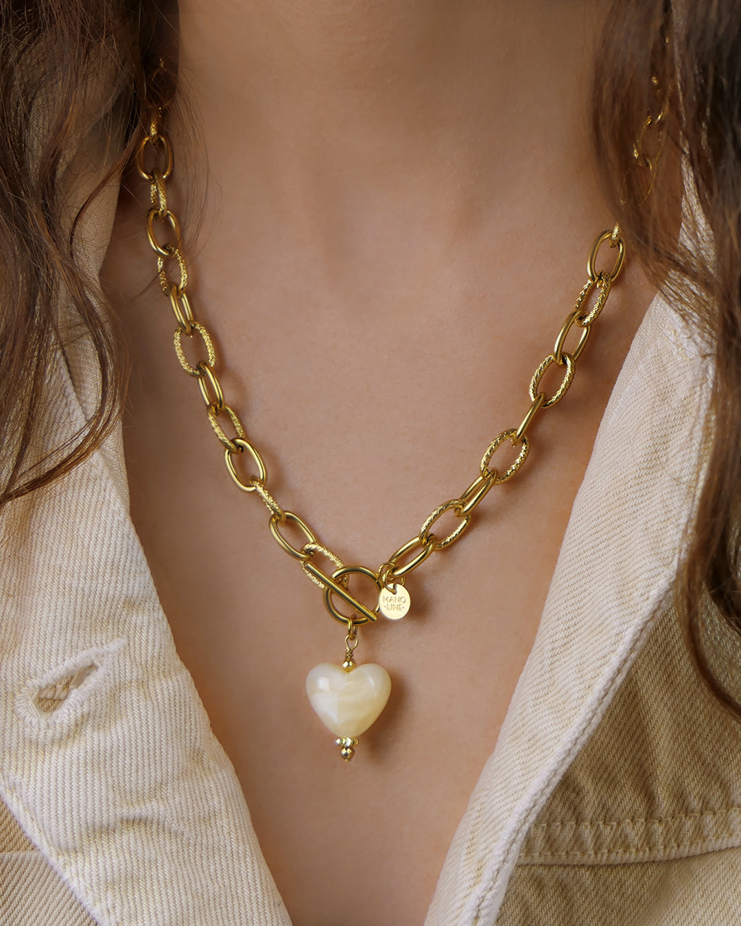Collier KARLY - Beige