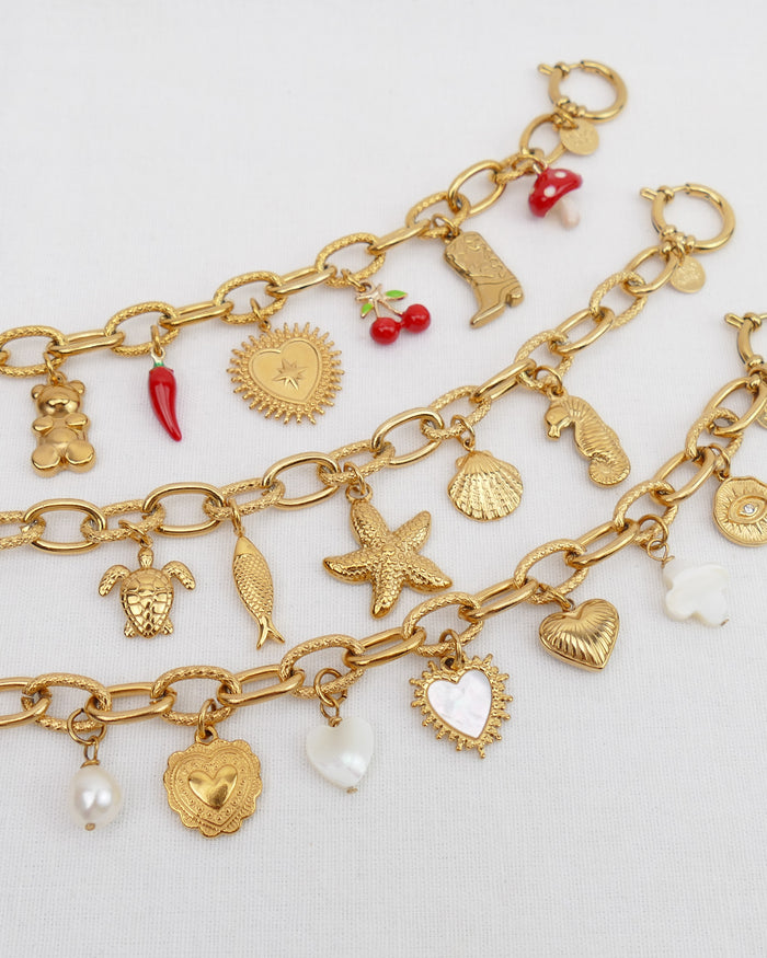 Bracelet LAUREN (Charms personnalisables)