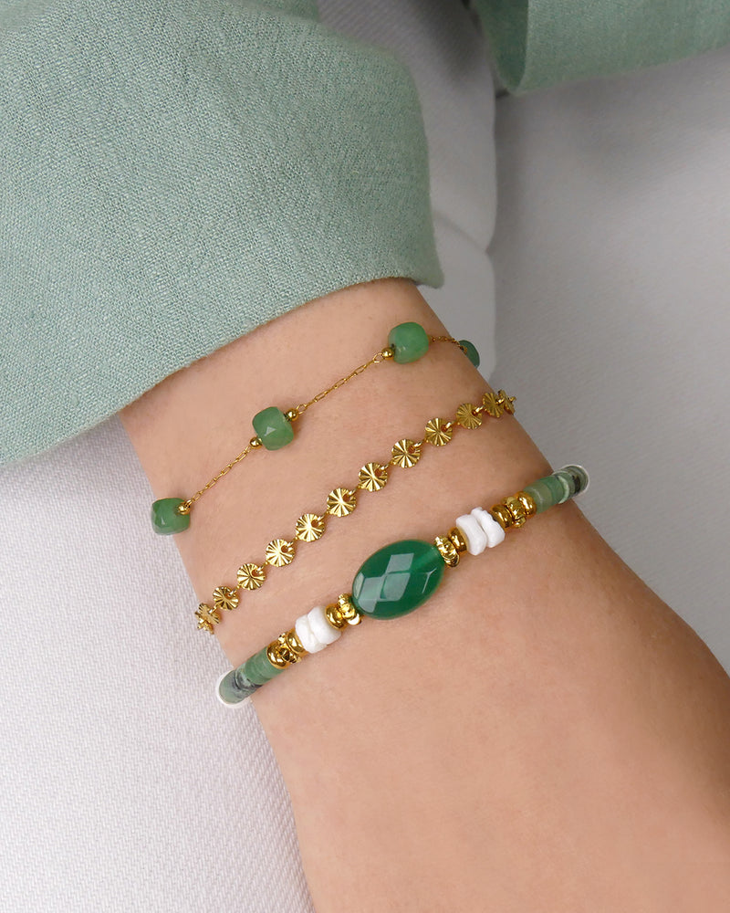 Bracelet MAHANA - Vert