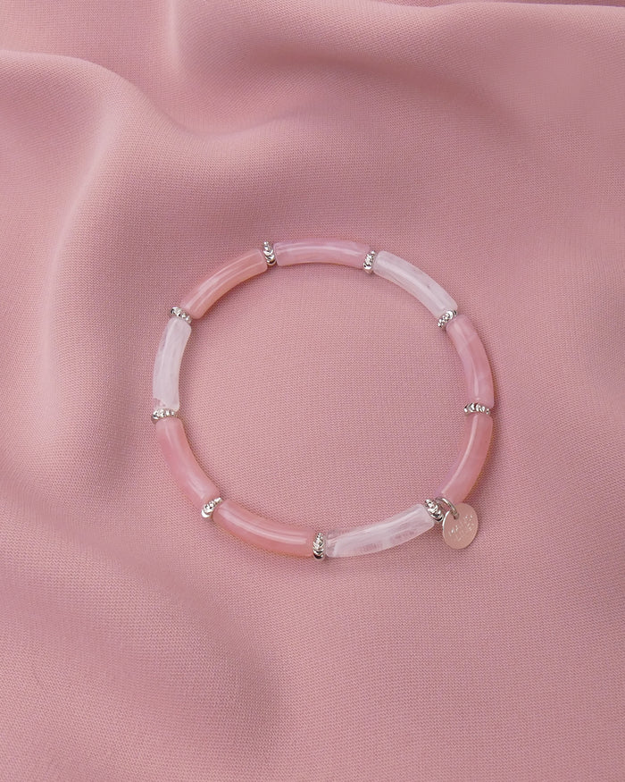 Bracelet MINI BOYA - Rose Argenté