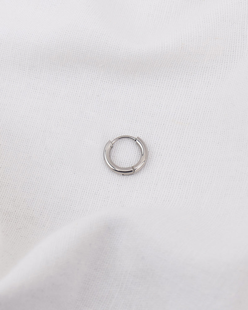 Boucle d'oreille acier feuille par paquet de 3 paires Boucle d'oreille acier feuille par paquet de 3 paires