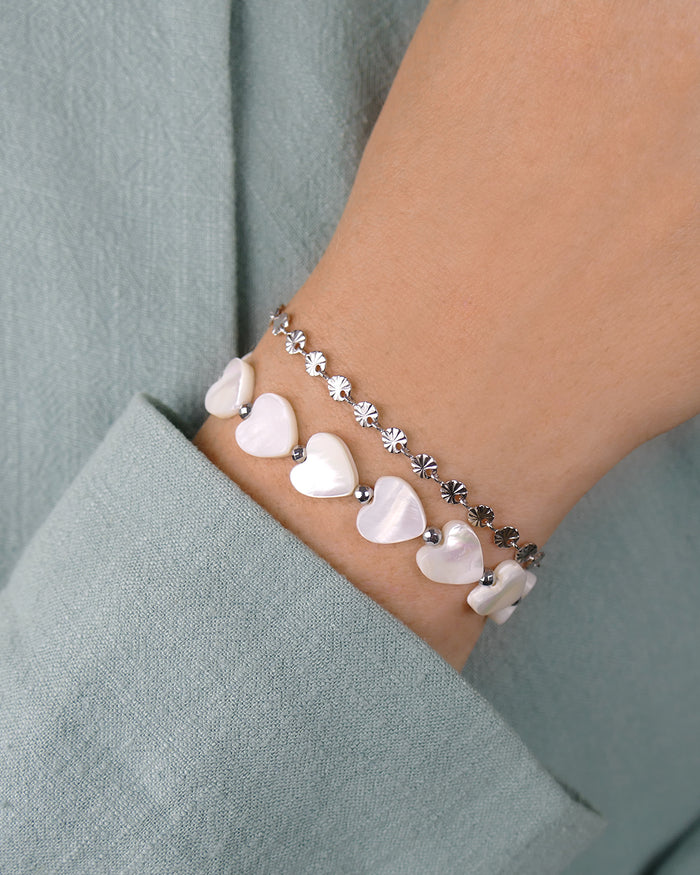 Bracelet COEUR Argent