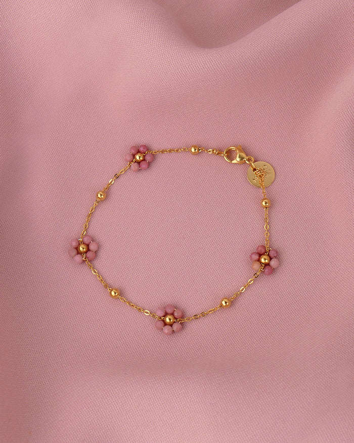 Bracelet PENSÉE - Rose