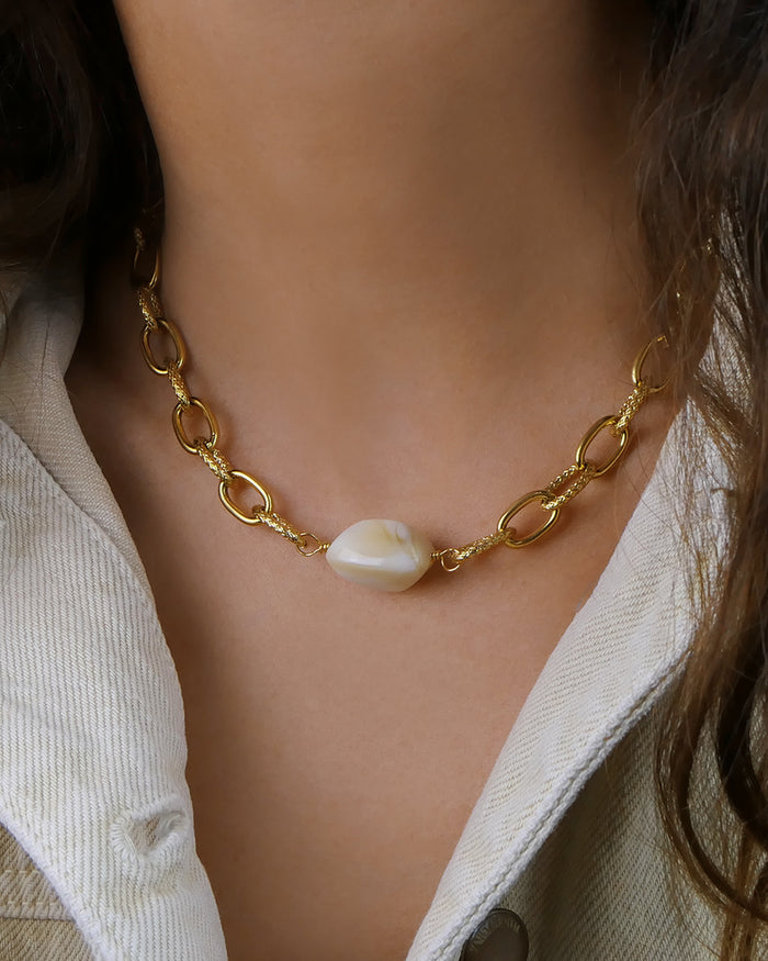 Collier SHADY - Beige