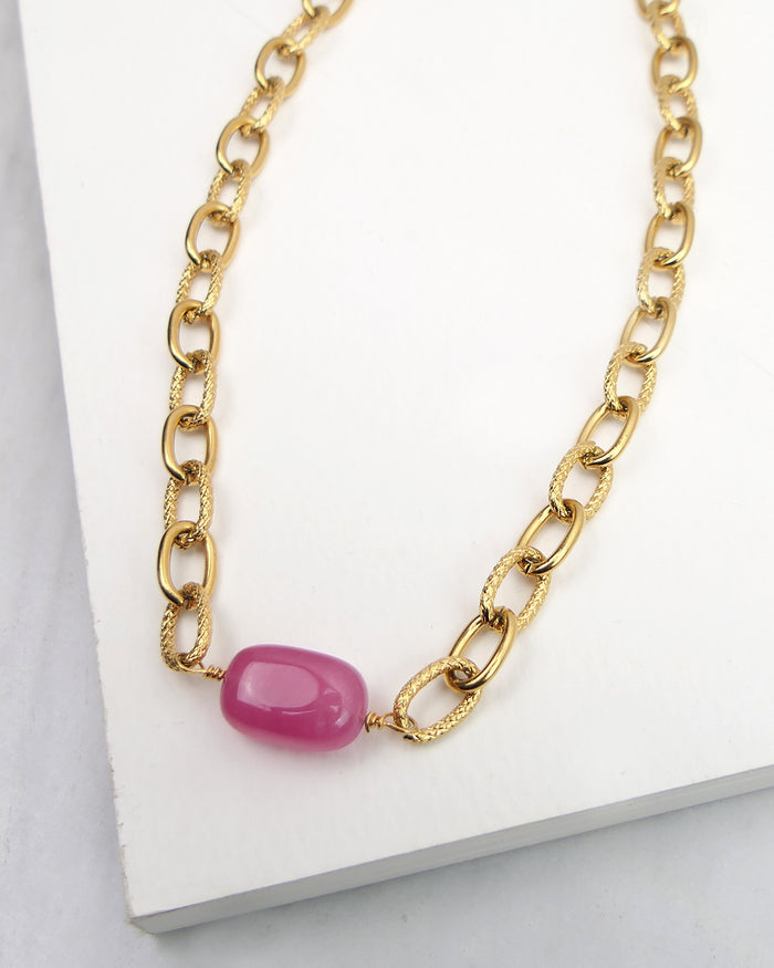 Collier SHADY - Rose