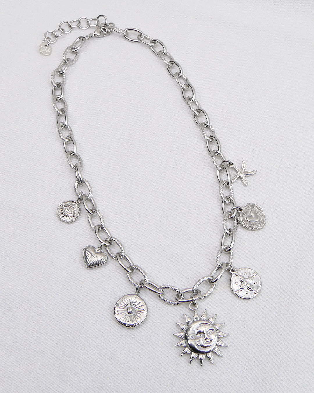 Collier Charms SOLUDRA - Argenté