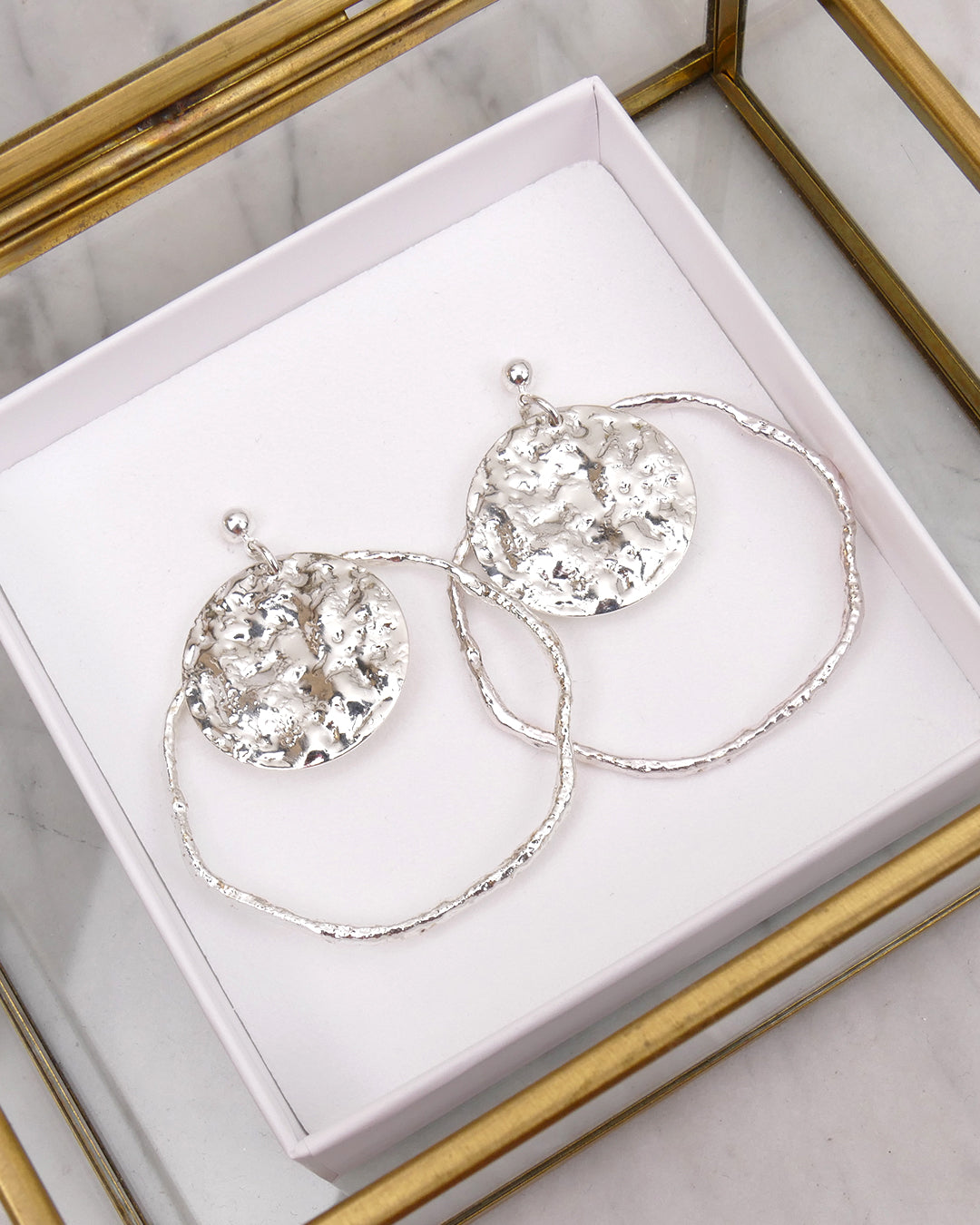 Boucles d'oreilles ALMA Argent