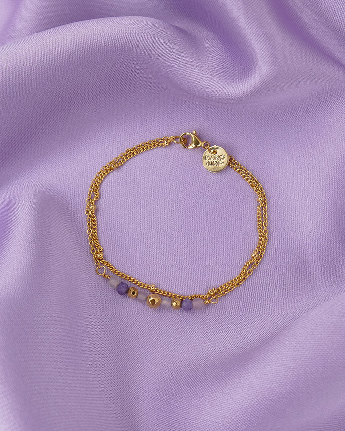 Bracelet AMORE - Lila