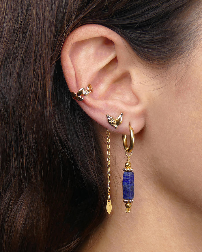 Boucles d'oreilles LIO Bleues