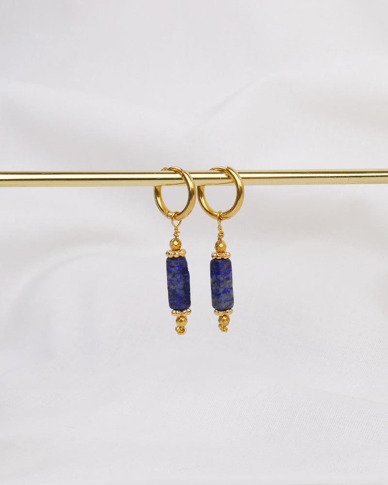 Boucles d'oreilles LIO - Bleu