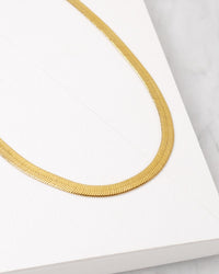 Collier SNAKE - Doré